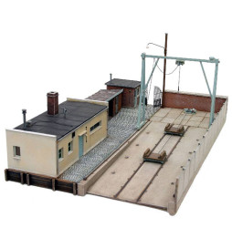 Artitec 10.220 -Mały pomost (zestaw kompletny, niepomalowany), skala H0