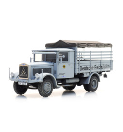Artitec 10.401 - Ciężarówka Hansa Lloyd Merkur Deutsche Reichsbahn (do samodzielnego montażu i malowania), skala H0
