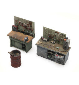 Artitec 387.433 - Stoły warsztatowe, skala H0