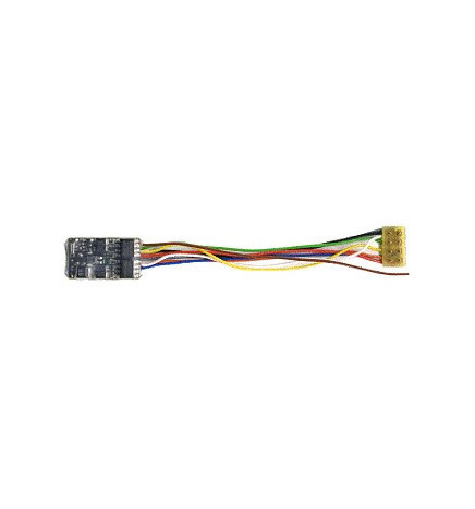 Dekoder jazdy i oświetlenia Zimo MX630R (3W) DCC 8-pin z przewodami