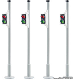 Viessmann 5096 - Sygnalizacja dla pieszych, 4 sztuki