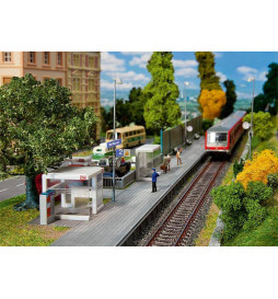 Faller 120240 - Współczesne przystanki kolejowe, H0