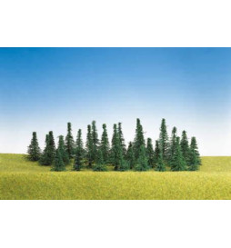 Drzewa (30 szt, 10x 3,5,7cm) - Faller 181440