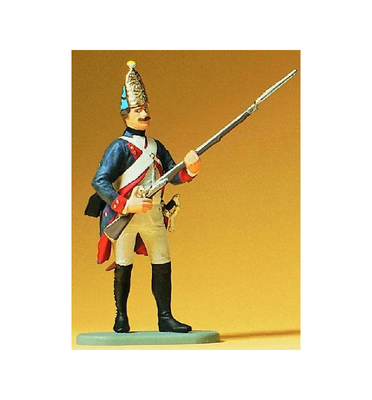 Grenadier, Prusy 1756 1/24 - Preiser 54147