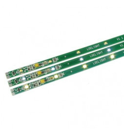 DR110W - Listwa oświetleniowa, analogowa, zimny biały, 28cm, regulowana, 10 diod, z możliwością skracania