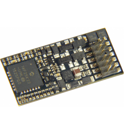 Dekoder jazdy i oświetlenia Zimo MX623P16 DCC PluX12 12-pin