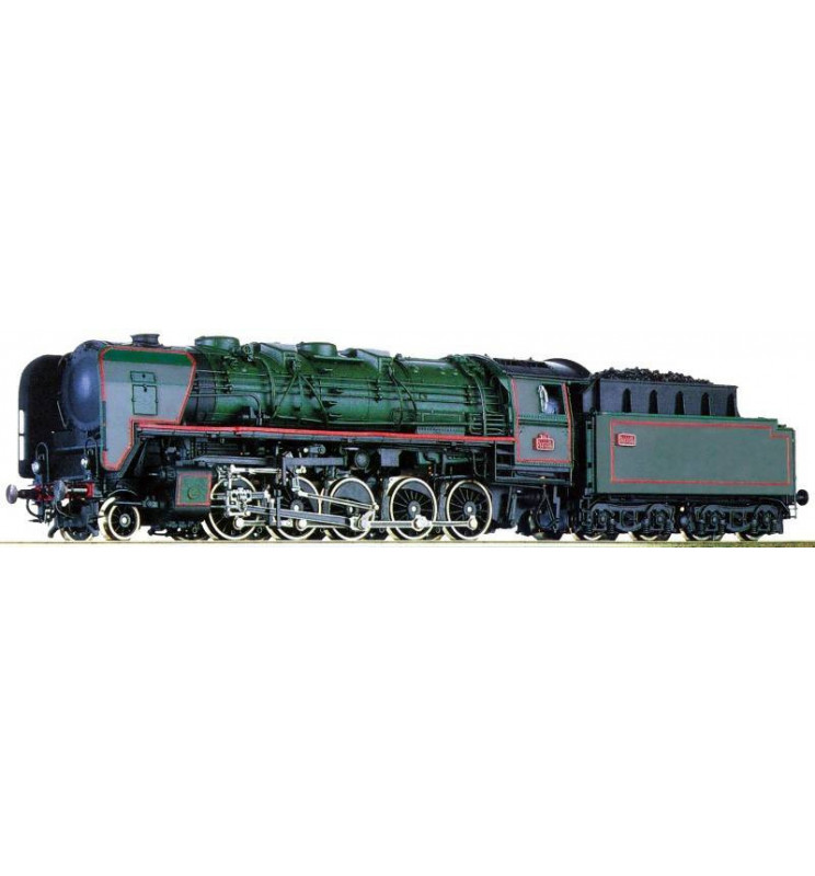 Roco 62148 - Lokomotywa parowa 150X SNCF, zielona