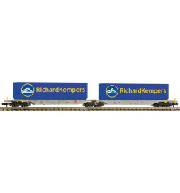 Fleischmann 825334 - Double carrier wagon AAE