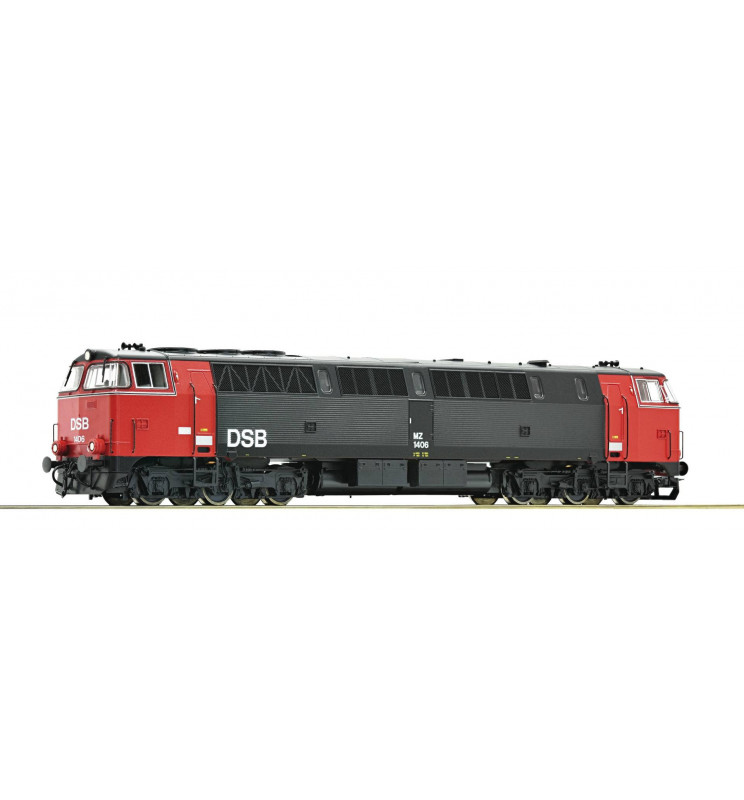 Roco 72973 - Diesel l.MZ 1406,DSB,red/
