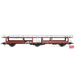 Exact-train EX20002A - Wagon towarowy DB Offs 55 Autotransporter 631 334 Blechverkleidung ABC Raster