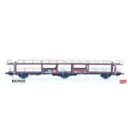 Exact-train EX20020 - Wagon towarowy DB Offs 55 Autotransporter 631 034 Originalversion, H0