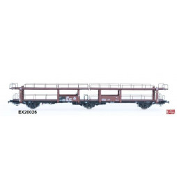 Exact-train EX20026 - Wagon towarowy DB Offs 55 Autotransporter 631 098 Originalversion ABC Raster