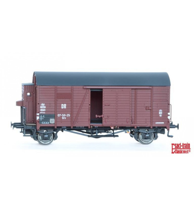 Exact-train EX20203 - Wagon towarowy DR Oppeln Grs (Bremserhaus/Gleitlager) 07-50-25