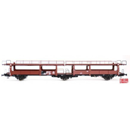 Exact-train EX20001A - Wagon towarowy DB Offs 55 Autotransporter 631 555 Originalversion ABC Raster