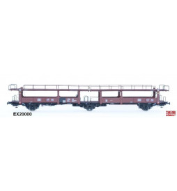 Exact-train EX20000B - Wagon towarowy DB Offs 55 Autotransporter 631 124 Originalversion