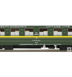 Zestaw 3 wagonów RZD, UZ pociągu FD240/241 "OST-WEST EXPRESS" - ACME 55136