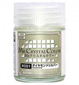 Mr.Hobby XC01 - Farba Mr. Color, Diamod Silver