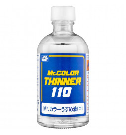 Mr.Hobby T-102 - T102 Mr.Color Thinner 110ml, rozcieńczalnik do farb C i szpachlówek