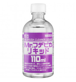 Mr.Hobby T-118 - T118 Mr.Brush Cleaner Liquid (110ml), preparat do czyszczenia pędzli