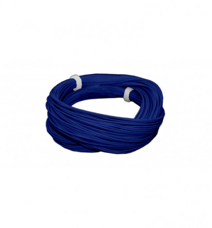 Cienki i elastyczny przewód jednożyłowy do dekoderów i modeli, ø0,5mm, AWG36, 2A, niebieski / 10m (ESU 51949)