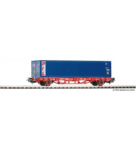 Wagon Towarowy  Platforma z kontenerowy  40' PIL DB AG VI - Piko 58714
