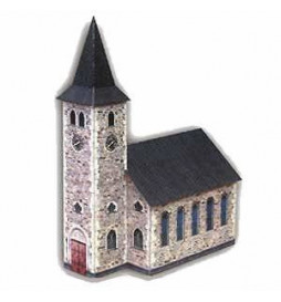 Heki 10100 - Model kartonowy - Kościół