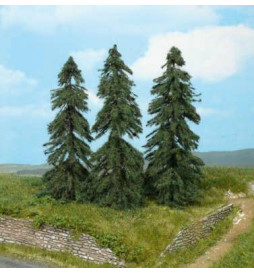 Heki 2156 - Drzewa iglaste 13 cm, 3 szt.