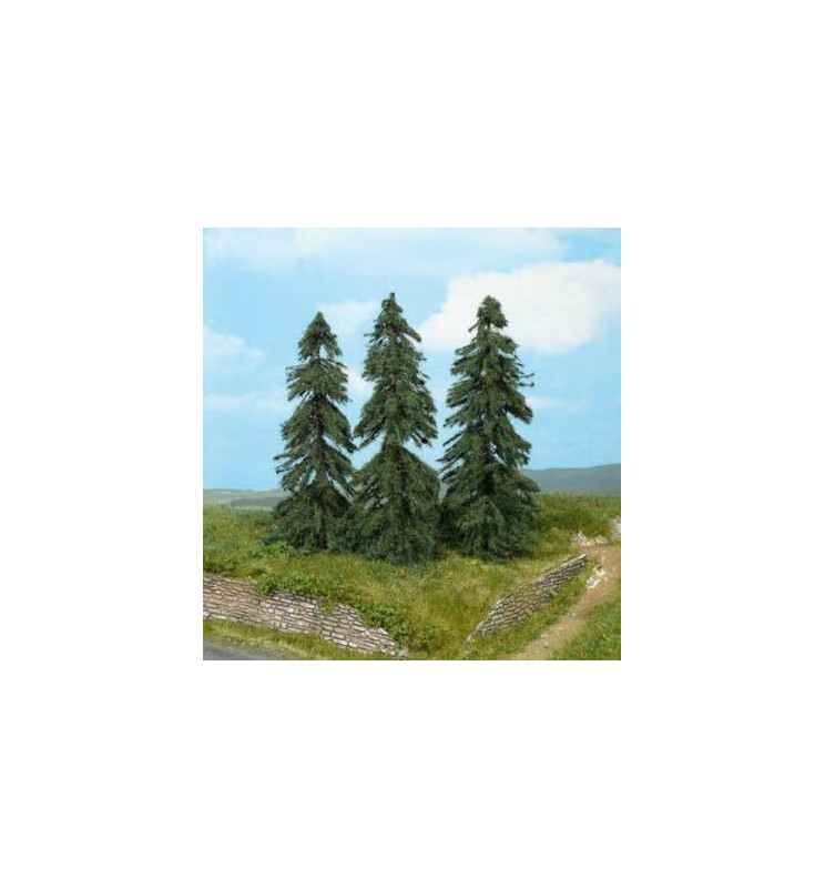 Heki 2156 - Drzewa iglaste 13 cm, 3 szt.
