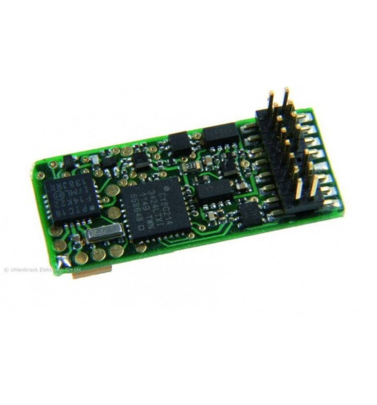 Uhlenbrock 33150 - Dekoder dźwięku i jazdy Uhlenbrock IntelliSound 3 DCC PluX16 16-pin