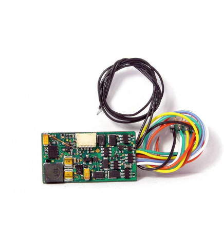 Uhlenbrock 36520 - Dekoder dźwięku i jazdy Uhlenbrock IntelliSound 3 DCC 8-pin z przewodami