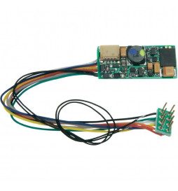 Uhlenbrock 33120 - Dekoder dźwięku i jazdy Uhlenbrock IntelliSound 3 DCC 8-pin z przewodami