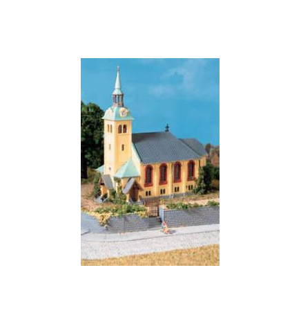 Auhagen 12229 - Kościół Börnichen H0/TT