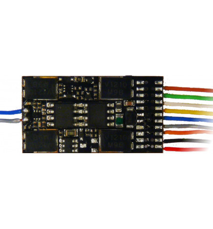 Dekoder jazdy i oświetlenia Zimo MX632R DCC 8-pin