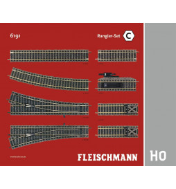 Fleischmann 6191 - Zestaw torów Profi "C"
