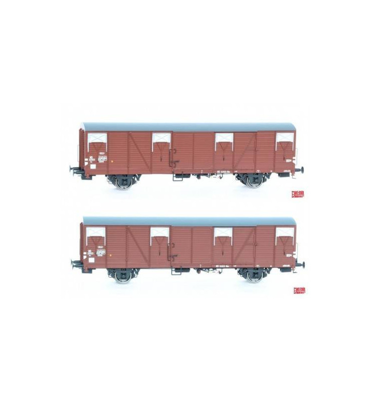 Exact-train EX20180 - Zestaw 2 wagonów Hbs/Gbs, NS