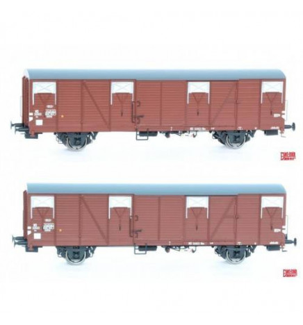 Exact-train EX20180 - Zestaw 2 wagonów Hbs/Gbs, NS