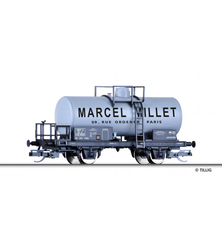 Tillig 95853 - Cysterna SCw „Marcel Millet“ SNCF, Ep. III