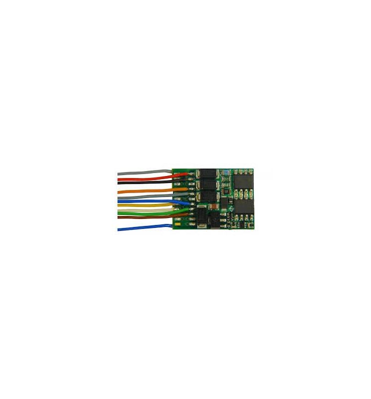 Dekoder jazdy i oświetlenia Zimo MX634 DCC 11-kabli