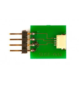 Płytka adapter do dekoderów Next18 NEM652 8-pin z przewodami (Doehler & Haass N18-G-2)