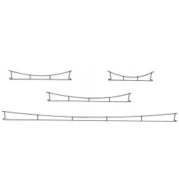 Vollmer 41331 - H0 Catenary wire 100 mm, 5 pieces