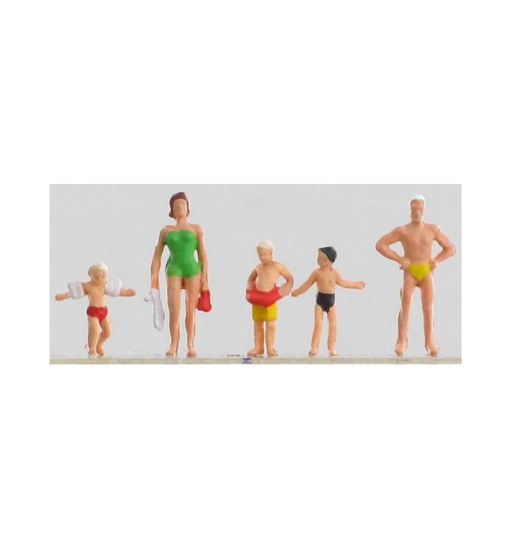 Vollmer 42361 - N Set Bathers, 5 pieces ***discontinued item***