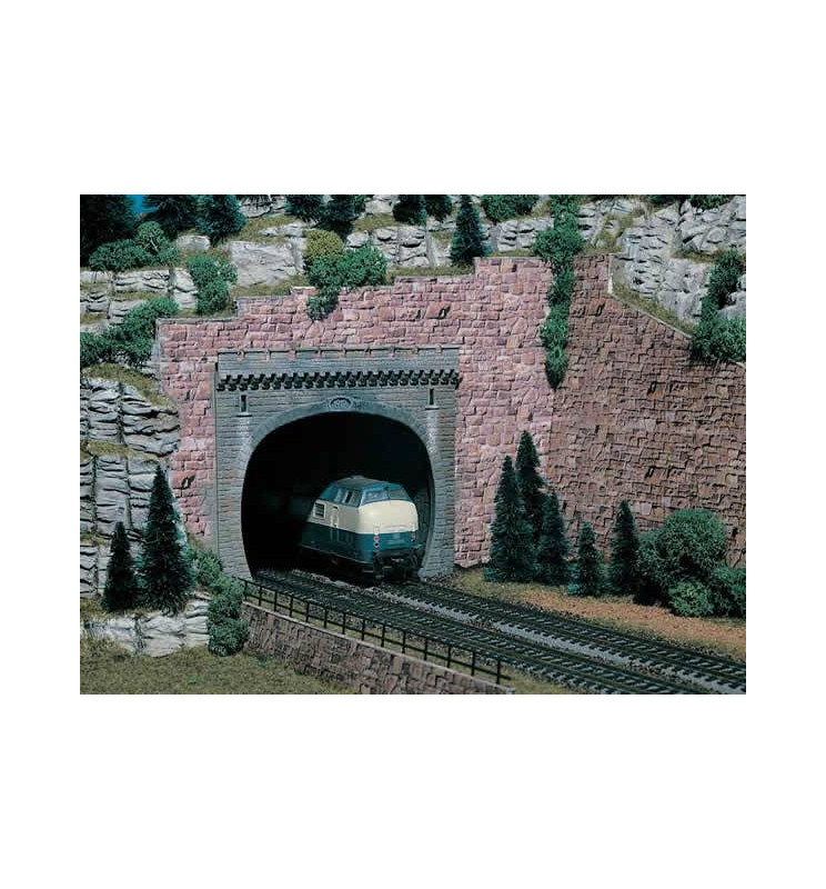 Vollmer 42502 - H0 Portal tunelu dwutorowego, 2 szt.