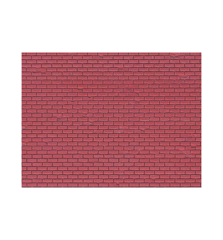 Vollmer 47349 - N Roof panel brick of plastic, 14,9 x 10,9 cm.