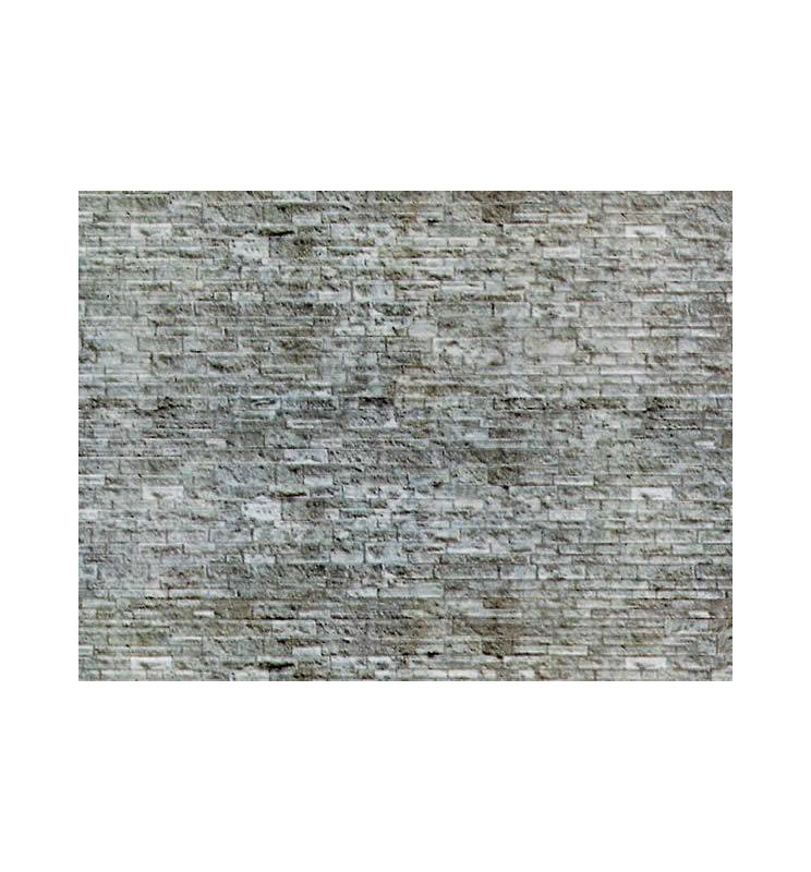 Vollmer 47365 - N Wall plate brick of cardboard, 25 x 12,5 cm
