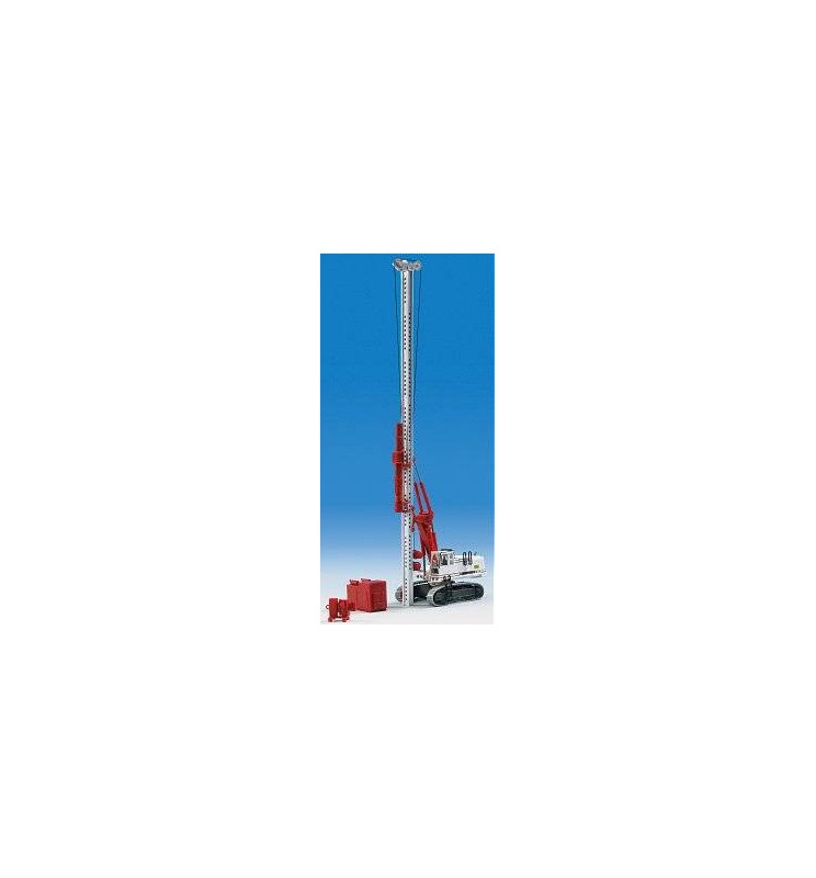 Kibri 11253 - H0 LIEBHERR 974 with ram- and pulley attachment