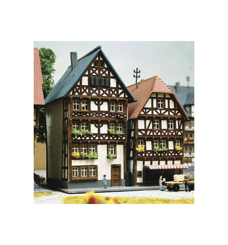 Kibri 36404 - Z Half-timbered houses Fritzlar, 2 pieces