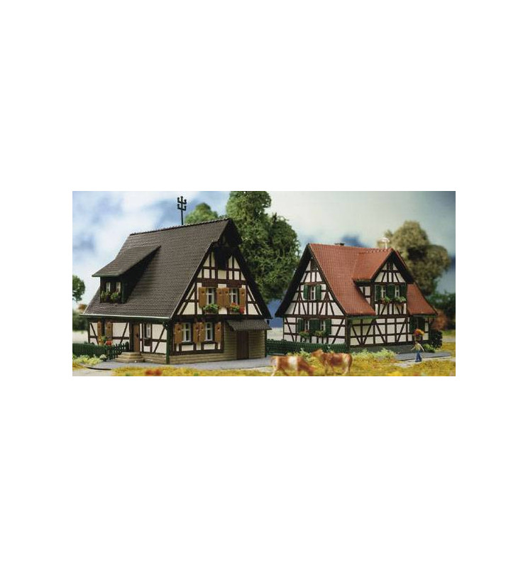 Kibri 36406 - Z Half-timbered houses, 2 pieces