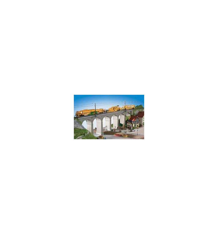 Kibri 39724 - H0 Aachtal-viaduct with ice breaking pillars,