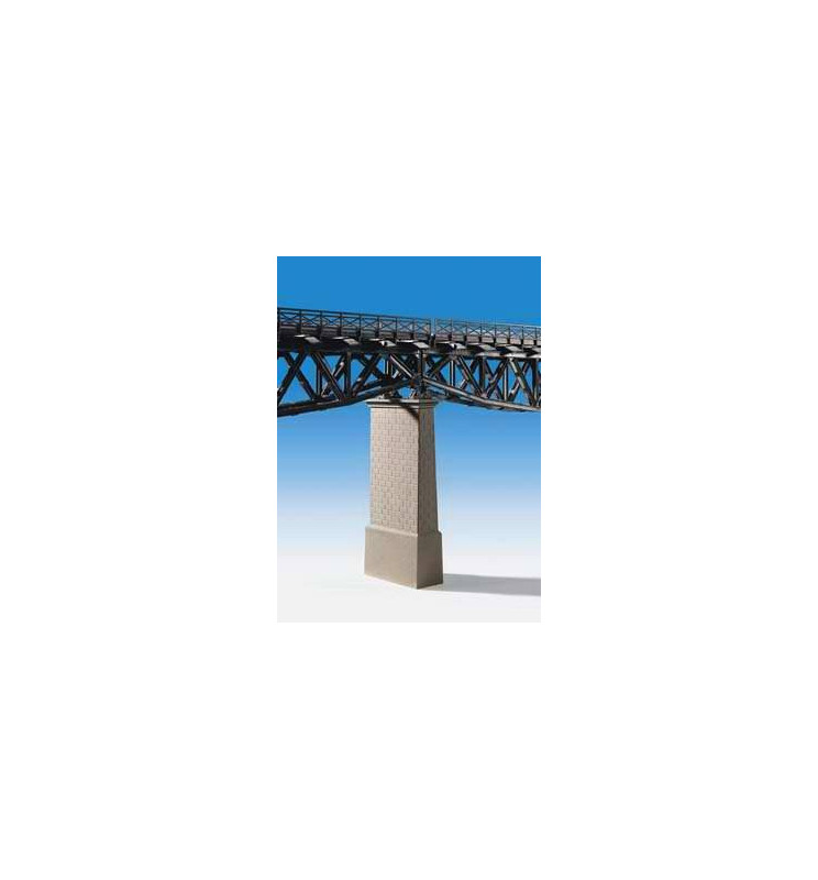 Kibri 39751 - H0 Brick-built centre pillar with concrete base,