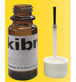 Kibri 39996 - Plastic glue liquid with brush, 80 g